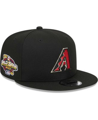 New Era Men's Black Arizona Diamondbacks 2001 World Series Side Patch ...