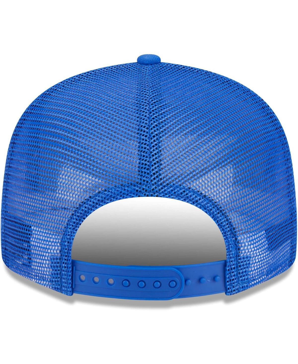 Men's New EraLos Angeles Rams Collegiate Trucker 9FIFTY Snapback Hat - Royal