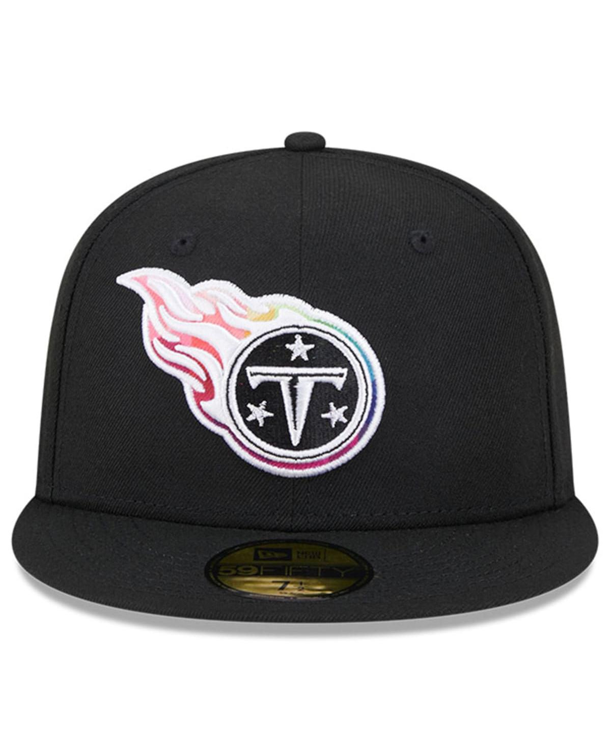 Shop New Era Men's  Black Tennessee Titans 2023 Nfl Crucial Catch 59fifty Fitted Hat