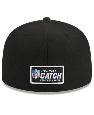 Men's Black Green Bay Packers 2023 NFL Crucial Catch 59FIFTY Fitted Hat
