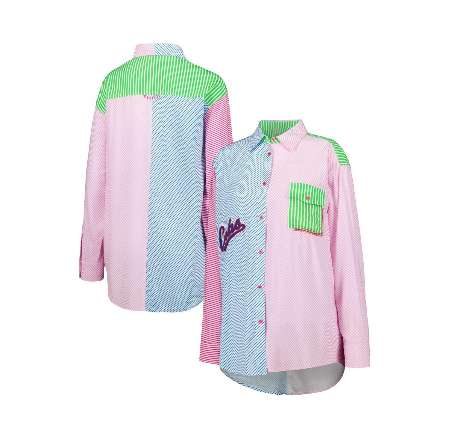 Women's Chicago Cubs Button-Up Shirt
