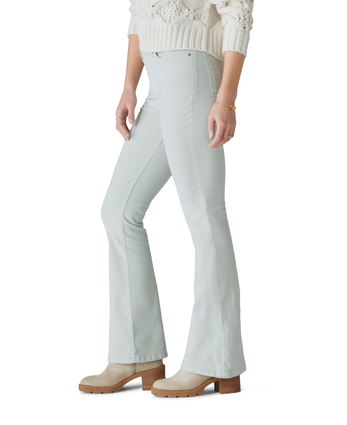Lucky Brand Stevie High-Rise Flared Jeans