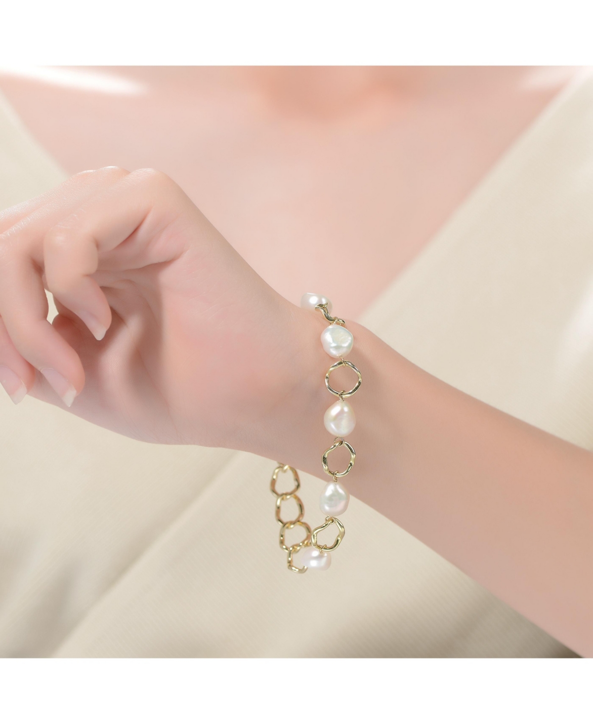 Genevive silver cz bracelet online