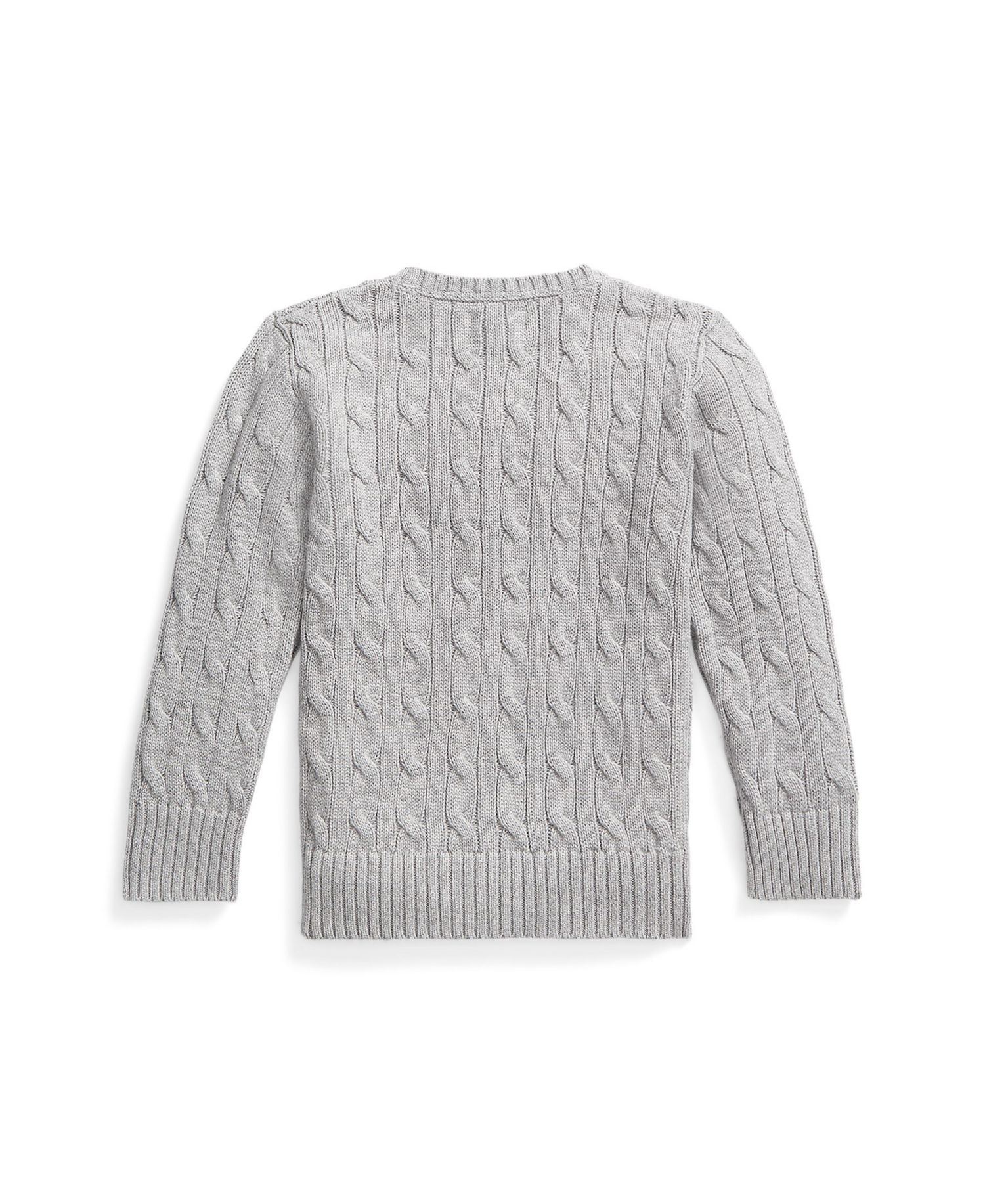 Boys' 8-20 Cable-Knit Cotton Sweater