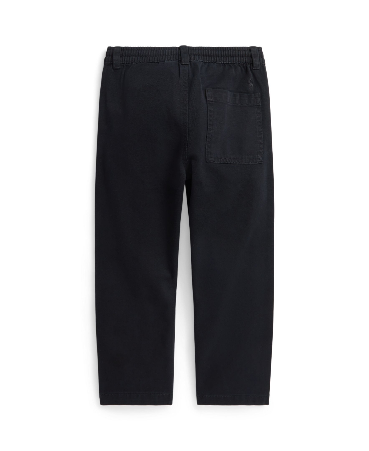 Shop Polo Ralph Lauren Toddler And Little Boys Cropped Cotton Twill Pants In Polo Black