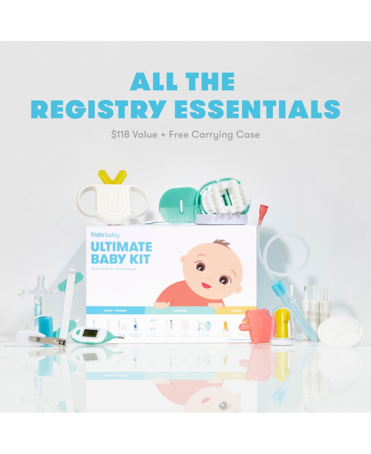 Frida Baby Ultimate Baby Essential Kit In White