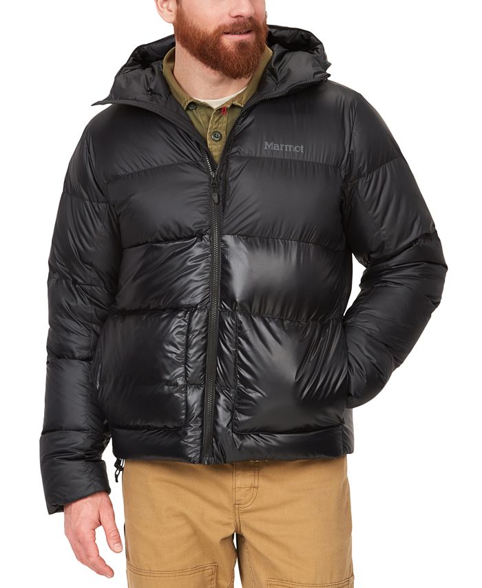 Marmot Men's Guides Quilted Full-Zip Hooded Down Jacket - Macy's