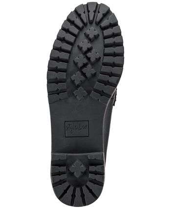 Style & Co Women's Wandaa Slip-On Lug Loafer Flats, Created for Macy's ...