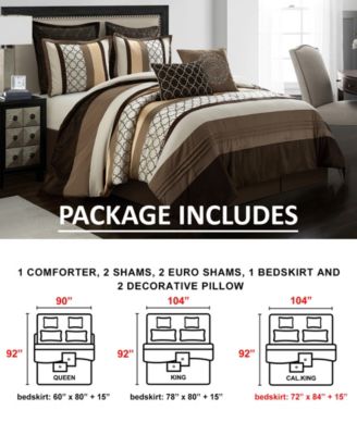Sydney 8-Pc. Comforter Set, Queen