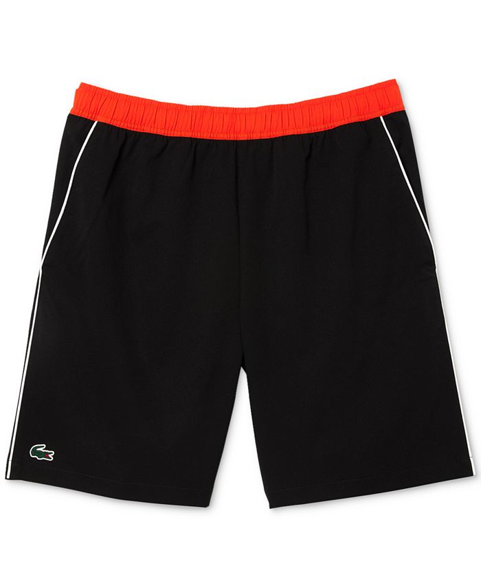 Lacoste Men's Regular-Fit Adjustable-Waist Shorts - Macy's