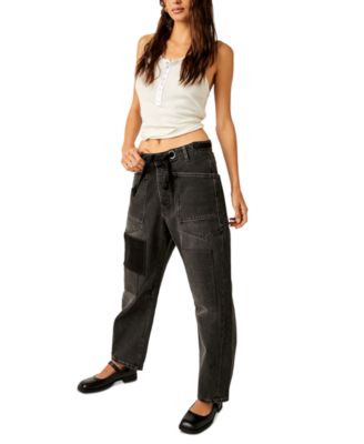 Women's Moxie Low-Slung Pull-On Boyfriend Jeans