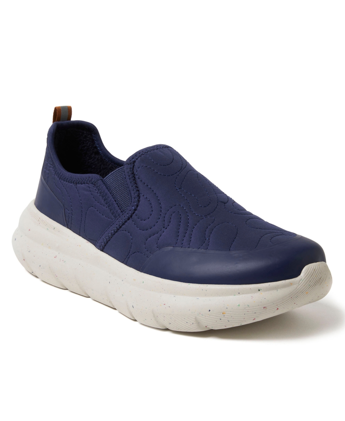 Dearfoams Men's Tahoe Closed Back Slippers Shoes In Peacoat
