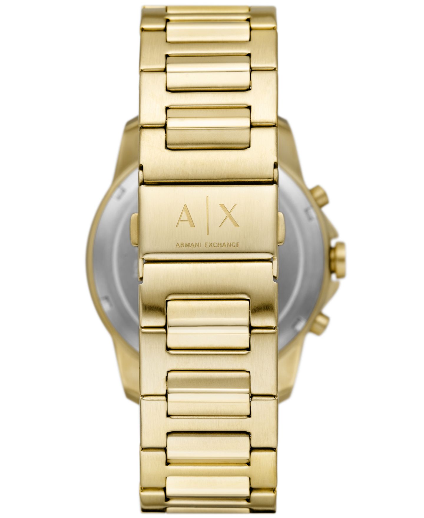 Мужские часы A|X Armani Exchange Banks Chronograph Gold-Tone Stainless Steel Watch 44mm — фото 3