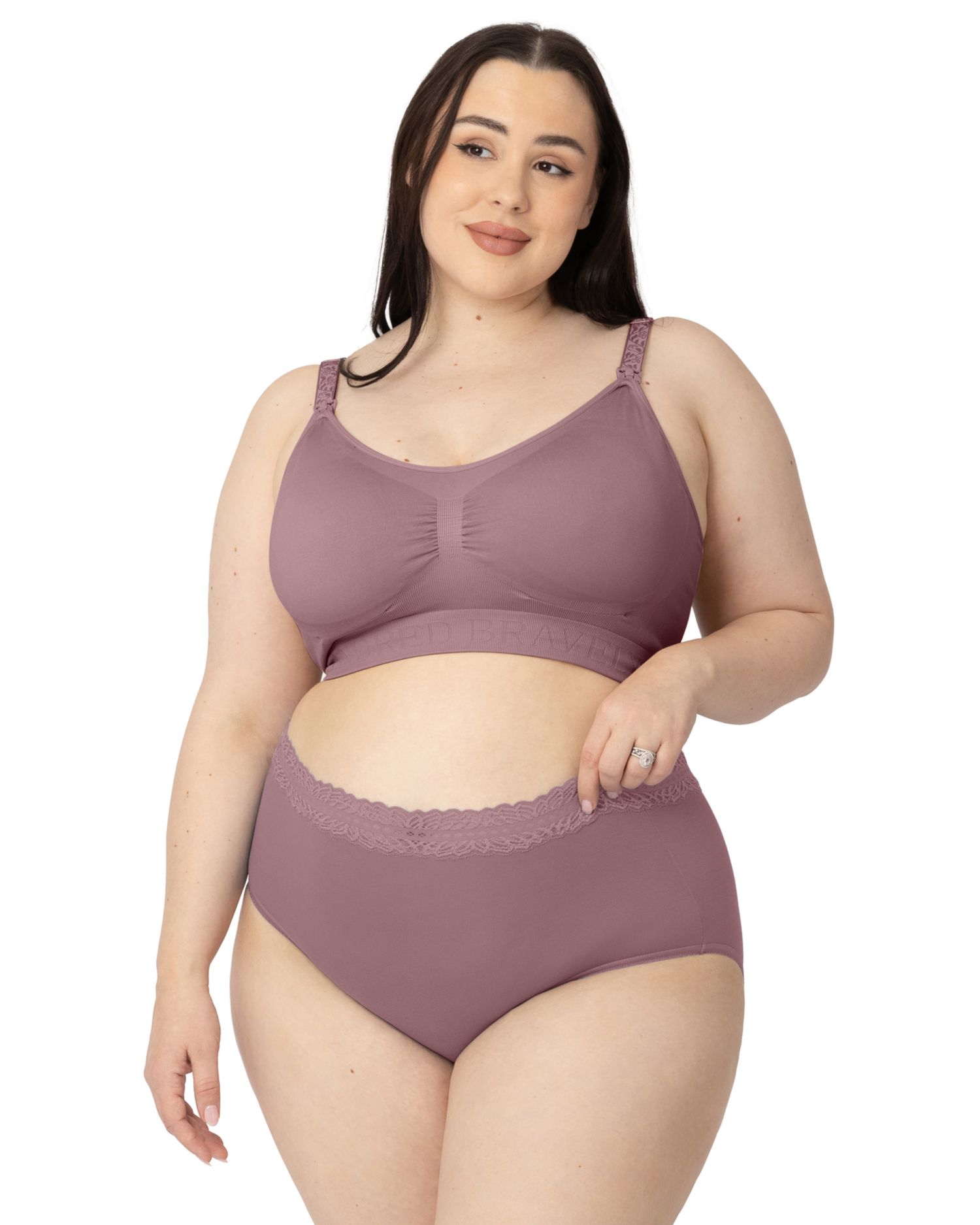 Maternity High-Waisted Postpartum Recovery Panties (5 Pack)