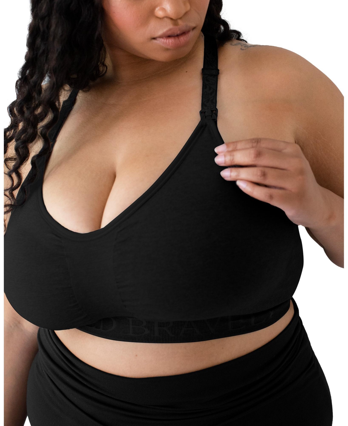 Kindred Bravely Plus Size Busty Sublime Nursing Sports Bra Fits 42E-46I