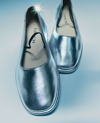 COACH Women s Emilia Mary Jane Ballet Flats Macy s