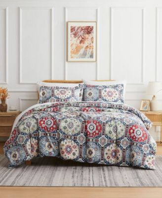 Kilm Microfiber 2 Piece Duvet Cover Set, Twin