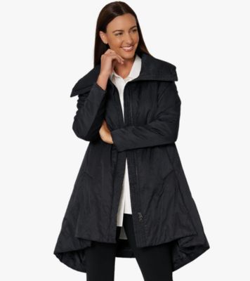 Women's Full-Zip-Front Water-Repellent Definitive Coat