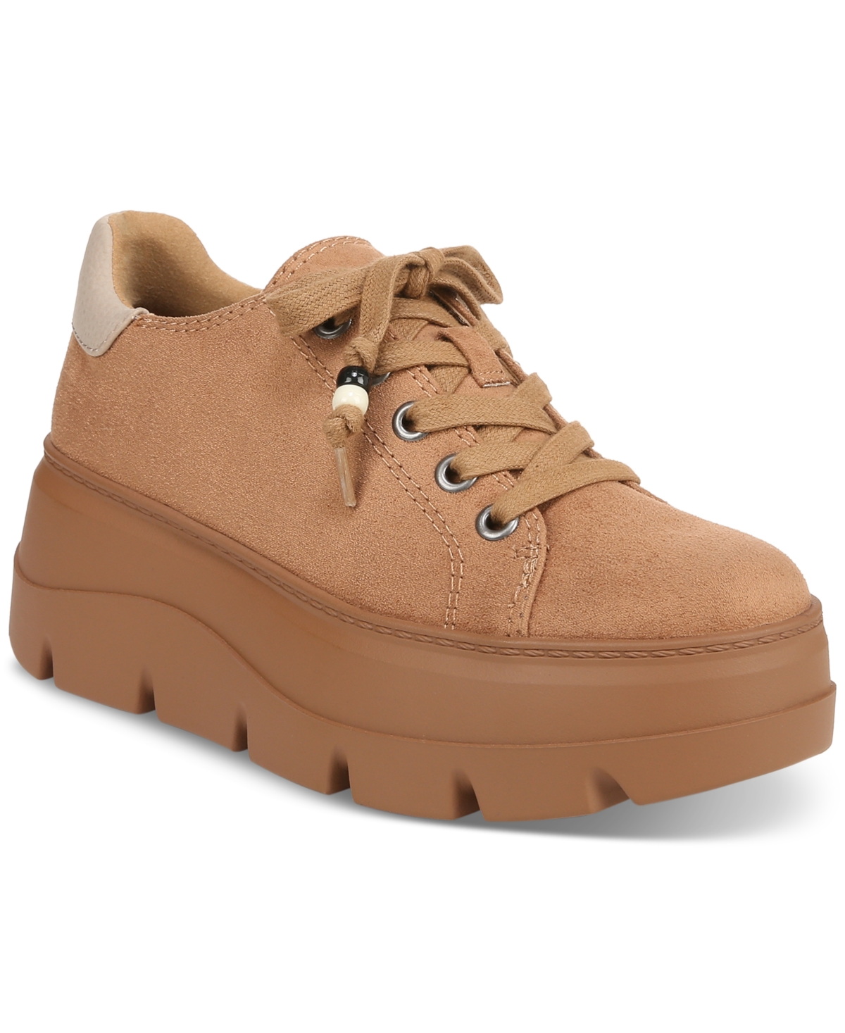 Women's Bea Platform Lace-Up Sneakers - Brown