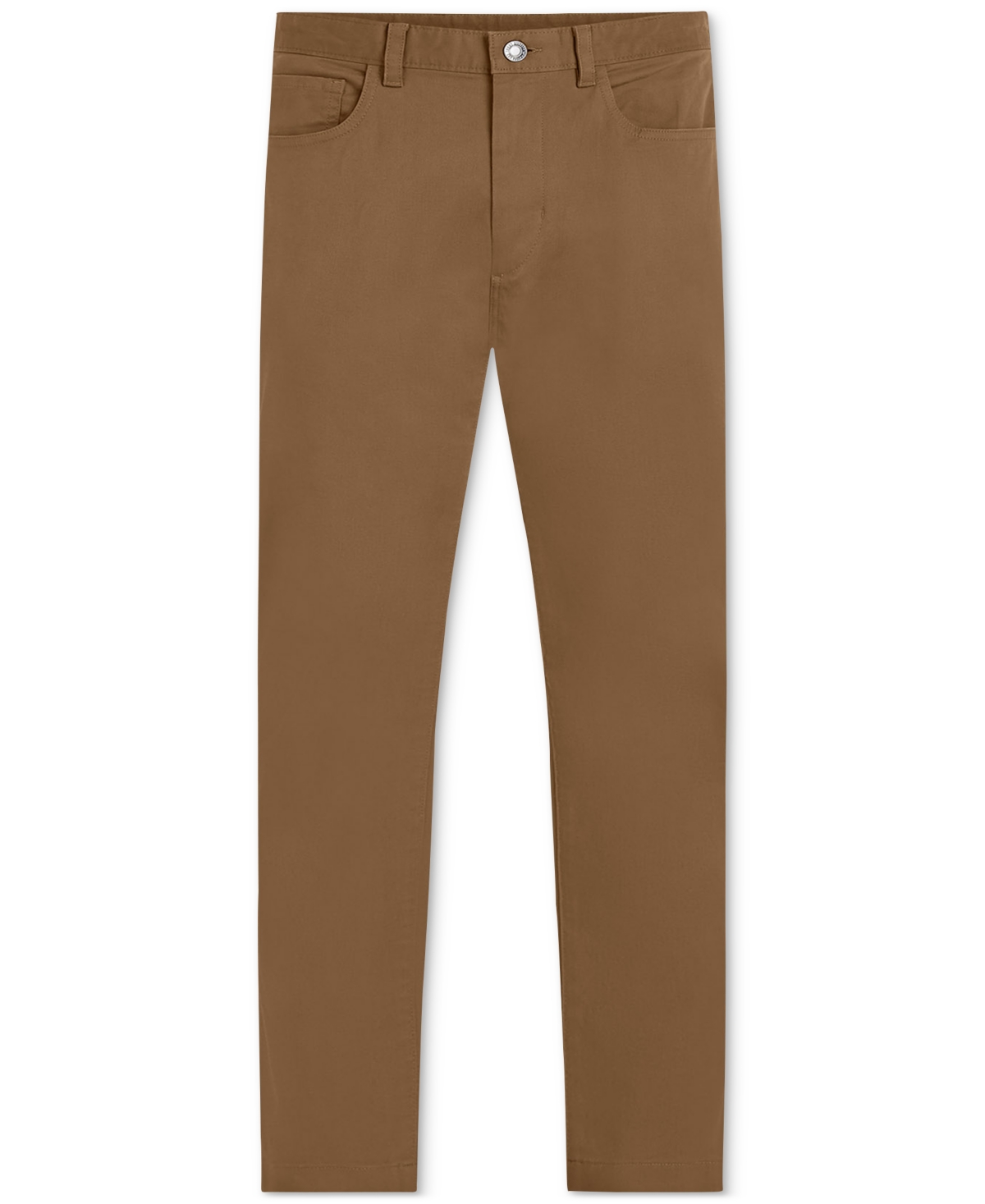 Tommy Hilfiger Men's Denton Straight-fit Stretch 5-pocket Twill Chino Pants In Desert Khaki