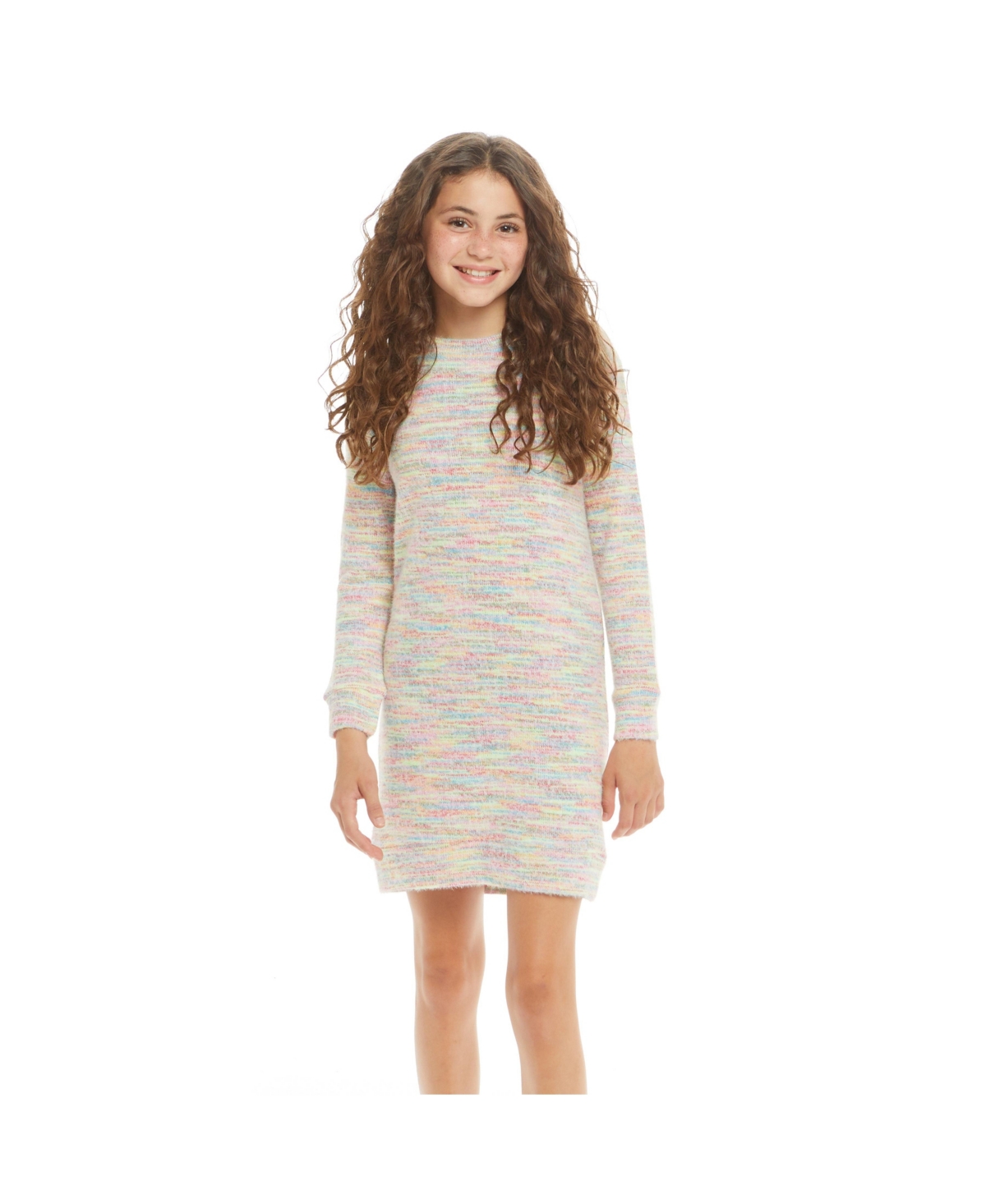 Andy & Evan Big Girls Toddler/Child Multicolor Knit Dress
