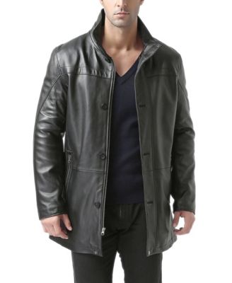 Men's Men Chad Leather Car Coat