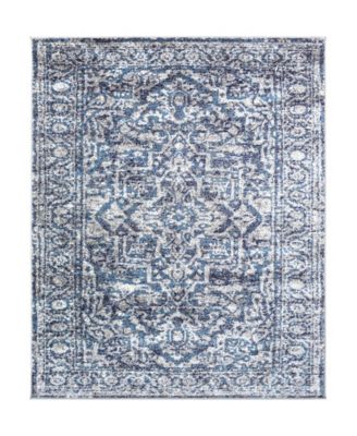 Livabliss - Monte Carlo MNC-2301 Navy 5'3" x 7'3" Area Rug