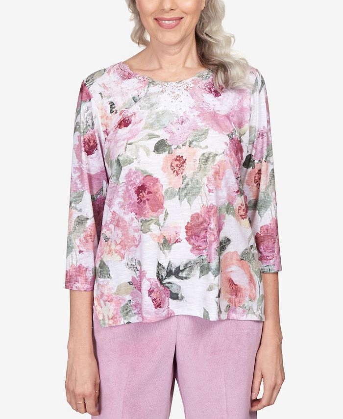 Macys alfred dunner best sale tops
