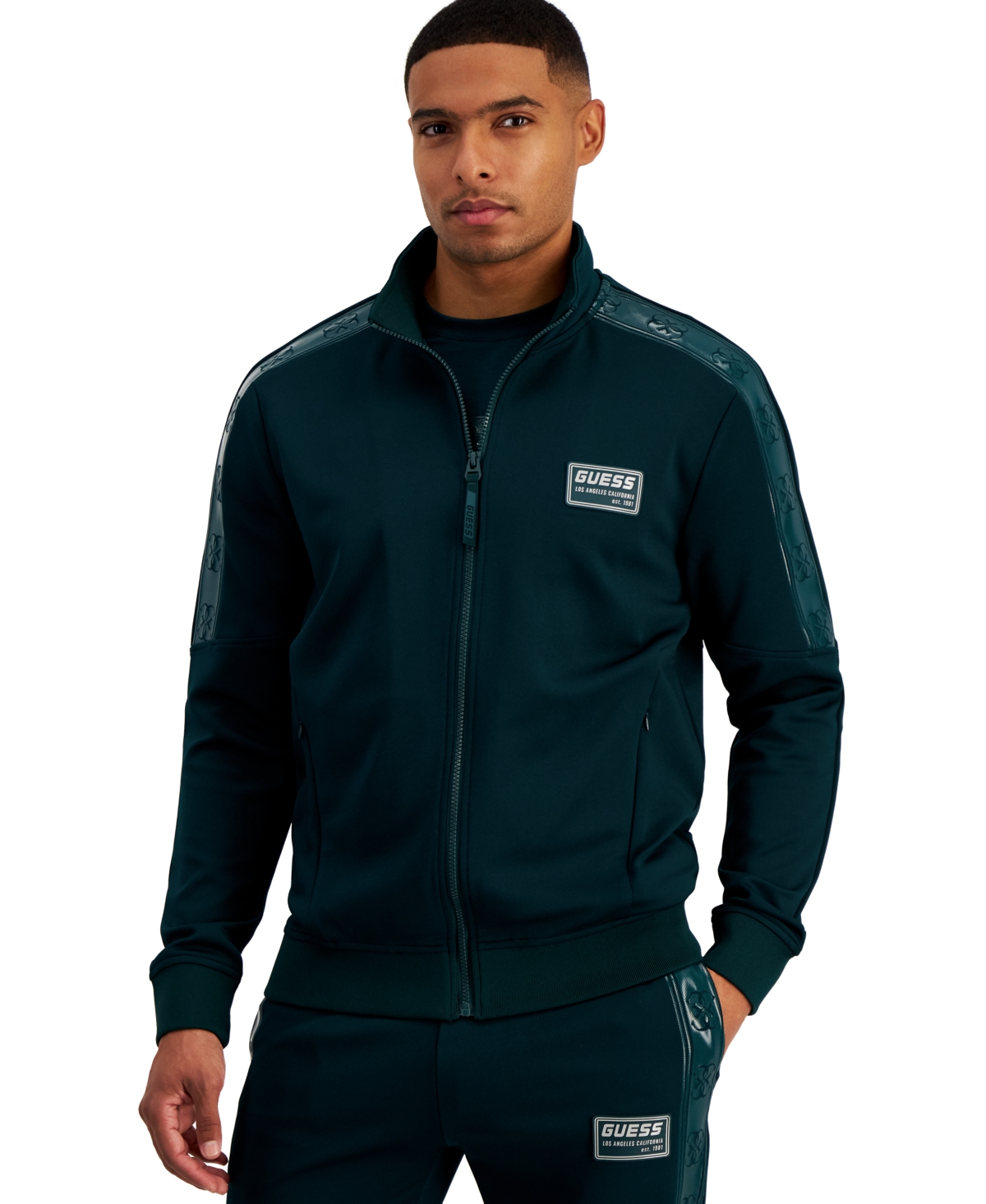 Guess Men's Gaston Full-Zip Sweatshirt