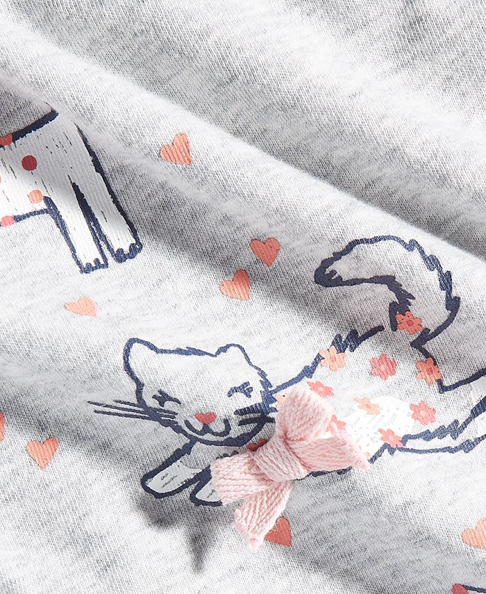 First Impressions Baby Girls Dog Cat T Shirt Orange Size 12mos