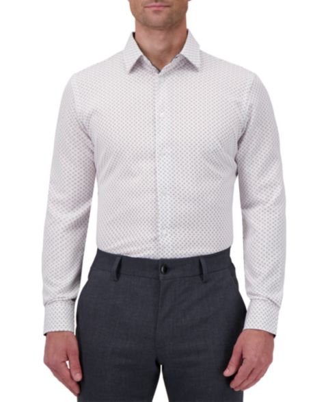 Мужская рубашка Report Collection Slim-Fit Geo-Print, цвет: Чёрный
