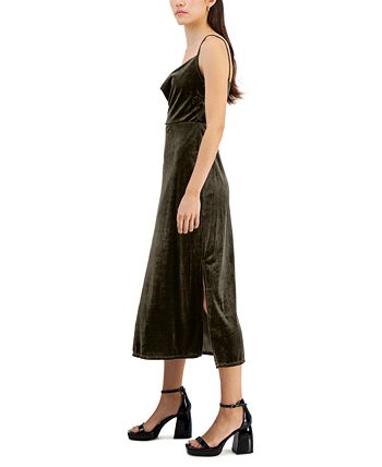 Vince camuto cowl neck discount velvet gown