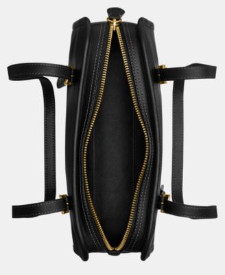 Swing Zip Small Leather Shoulder Bag