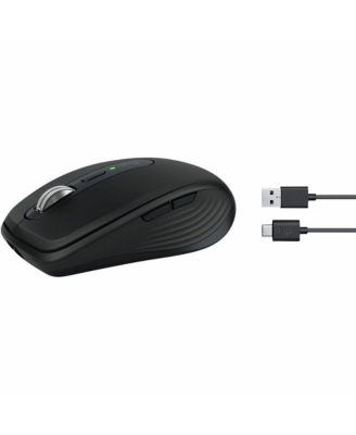 MX Anywhere 3S Wireless Compact Bluetooth Mouse - Black