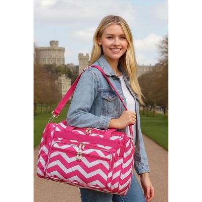 Chevron 16-Inch Gym Bag Duffle Bag