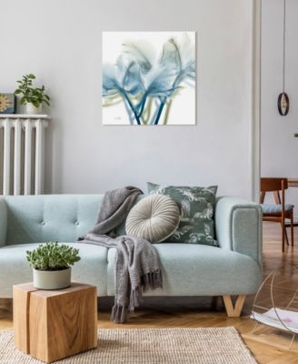 "Unfocused Beauty 3" Frameless Free Floating Tempered Glass Panel Graphic Wall Art, 24" x 24" x 0.2"