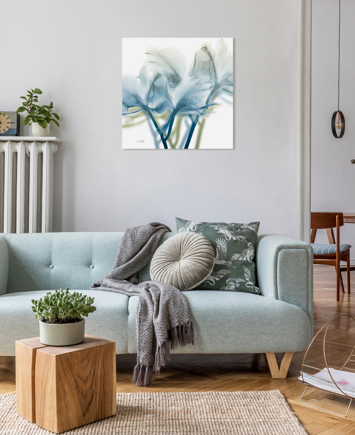 EMPIRE ART DIRECT "UNFOCUSED BEAUTY 3" FRAMELESS FREE FLOATING TEMPERED GLASS PANEL GRAPHIC WALL ART, 24" X 24" X 0.2" 
