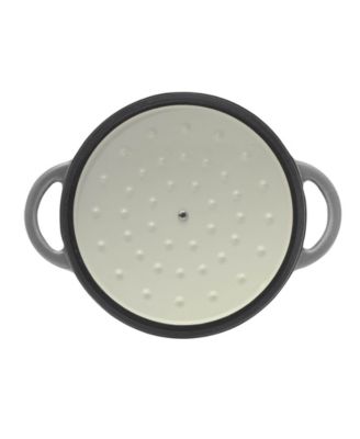 Enamel Cast Iron 3 Quart Dutch Oven with Lid