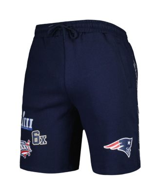 Men's Navy New England Patriots Historic Champs Shorts
