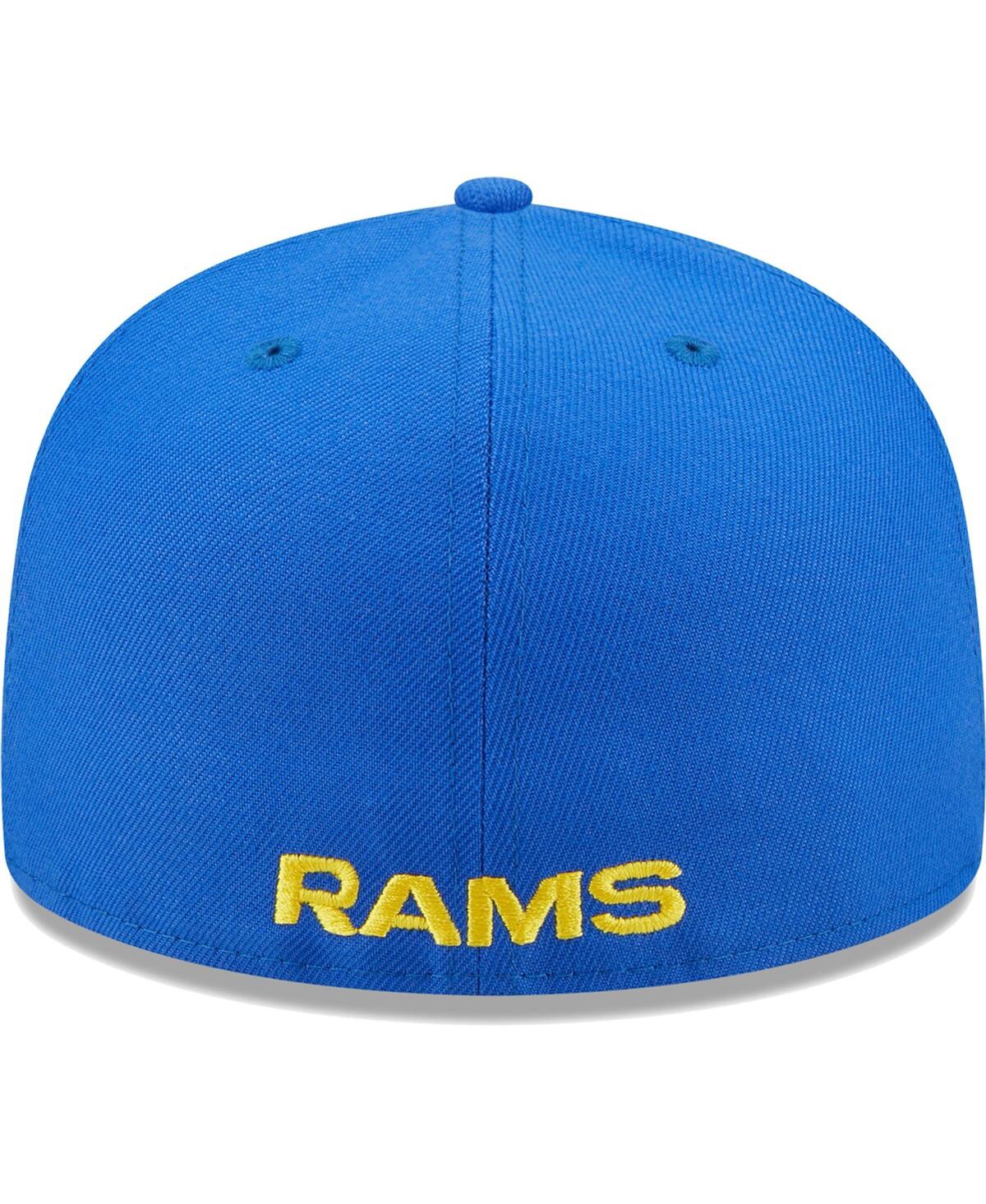 Men's New EraLos Angeles Rams Flawless 59FIFTY Fitted Hat - Royal