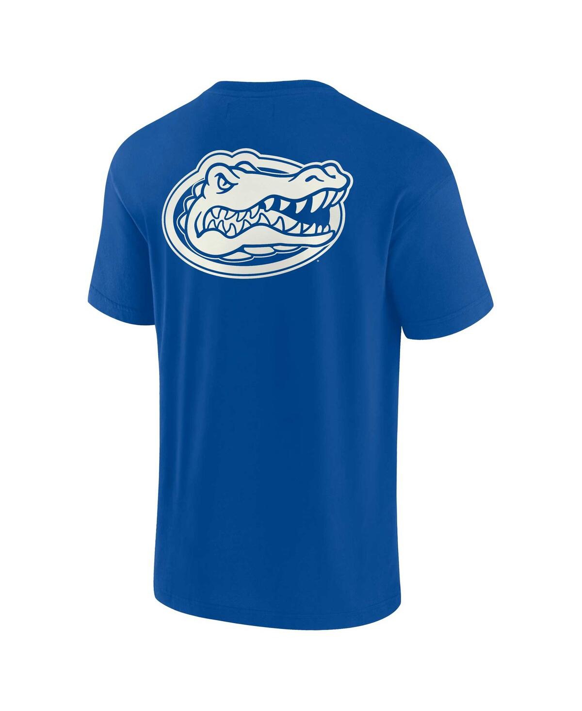 Shop Fanatics Signature Men's And Women's  Royal Florida Gators Super Soft Short Sleeve T-shirt