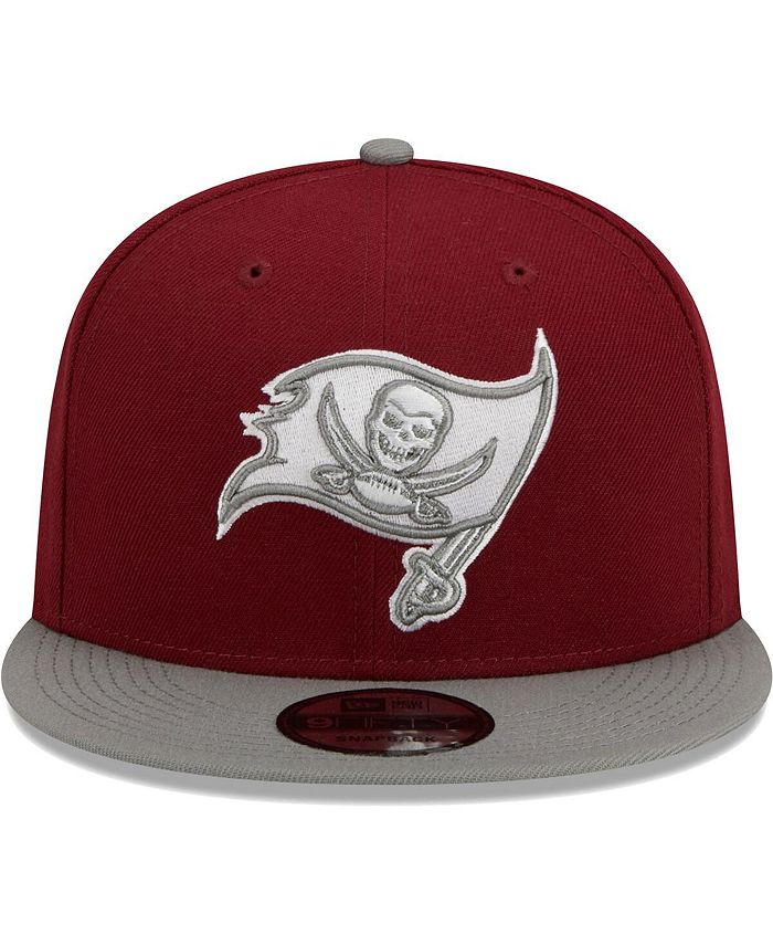 Casquette New Era 9FIFTY - Équipe Tampa Bay Buccaneers (NFL) - Couleurs Gris Et Marron - Taille Réglable - Neuf