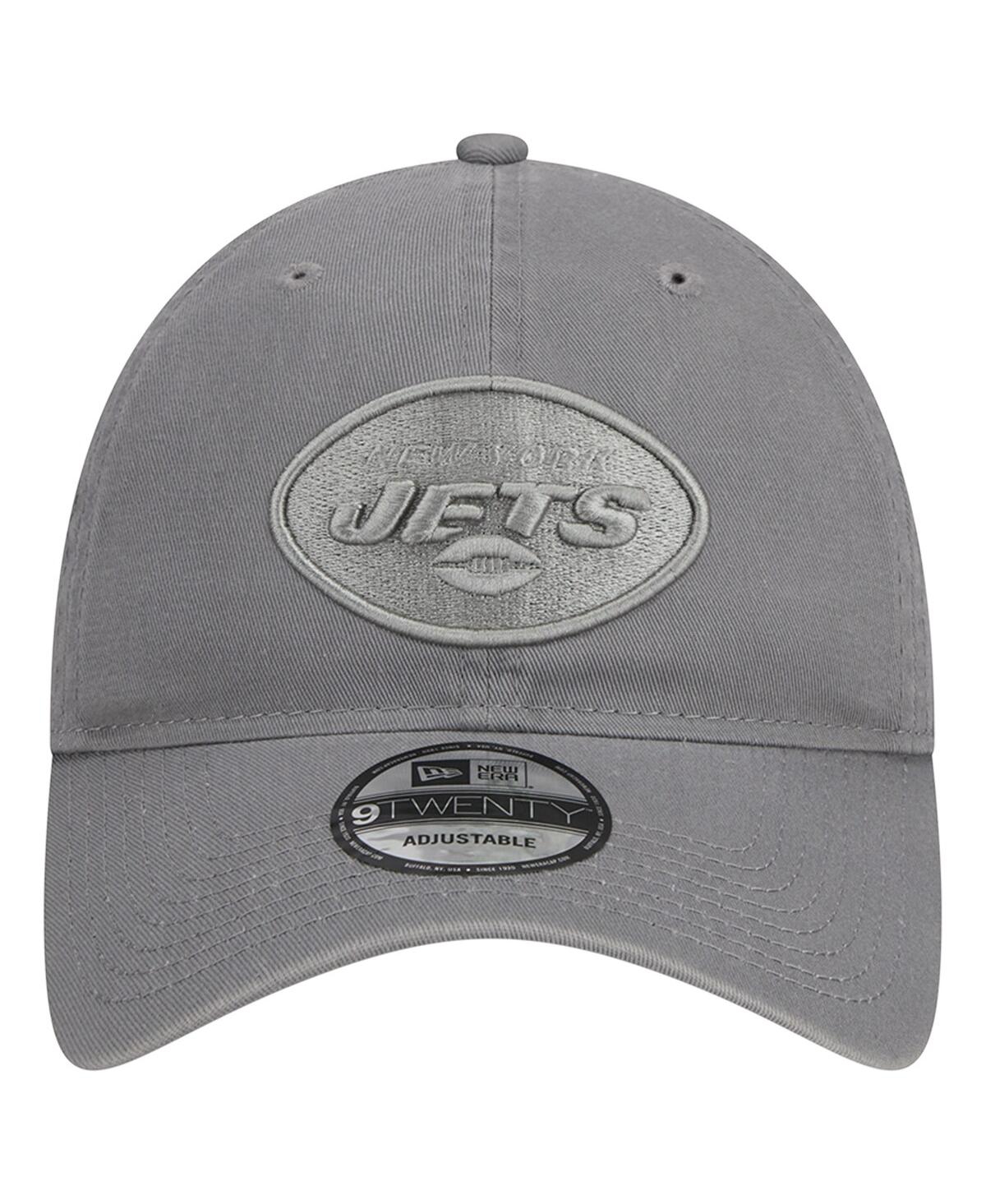 Men's New EraNew York Jets Color Pack 9TWENTY Adjustable Hat - Gray