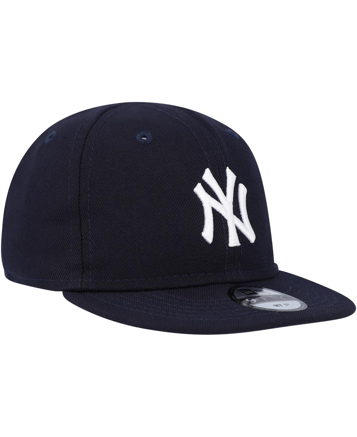 New Era Infant Boys And Girls  Navy New York Yankees My First 9fifty Adjustable Hat In Navy