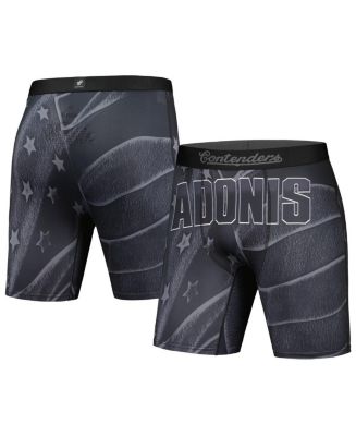Men's Contenders Clothing Black Creed III Adonis Flag Boxer Briefs - Macy's