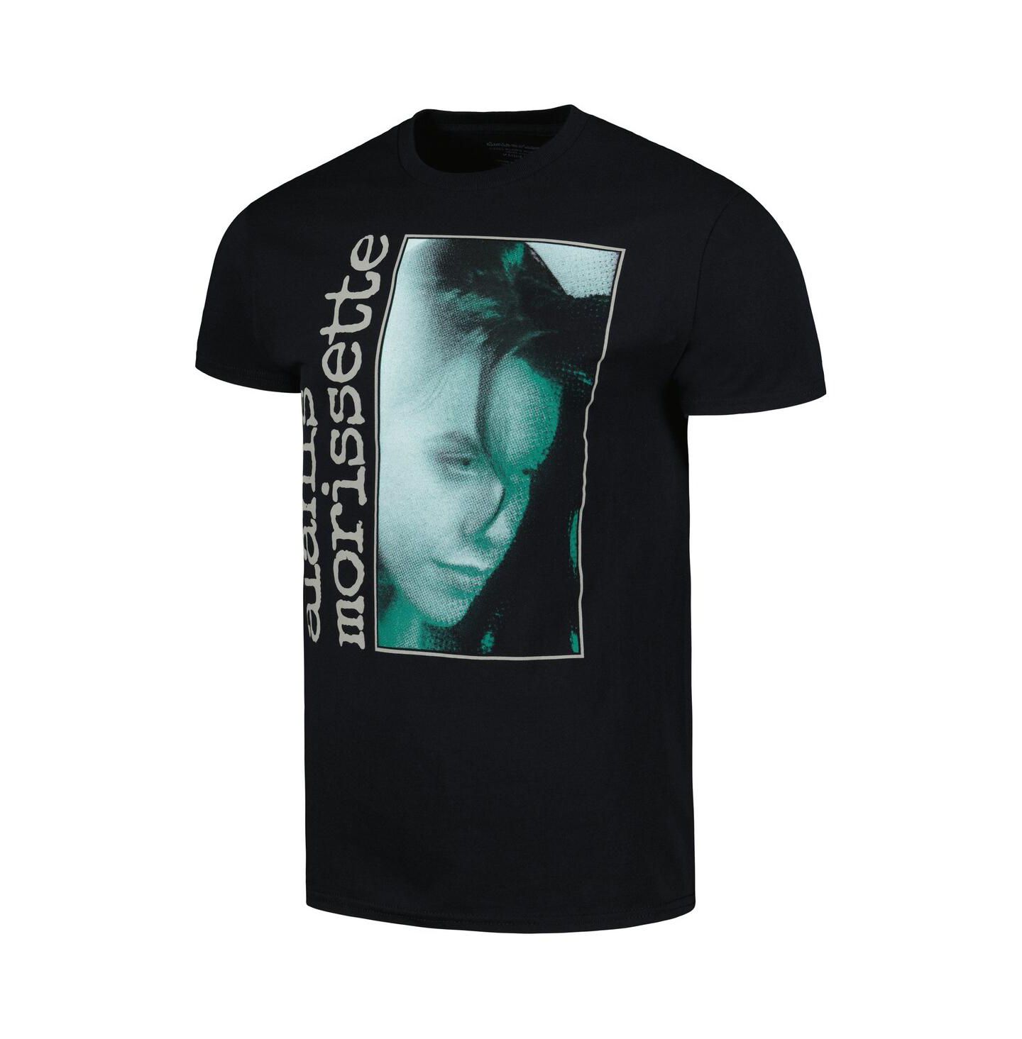 Мужская футболка Manhead Merch Black Alanis Morissette — фото 2