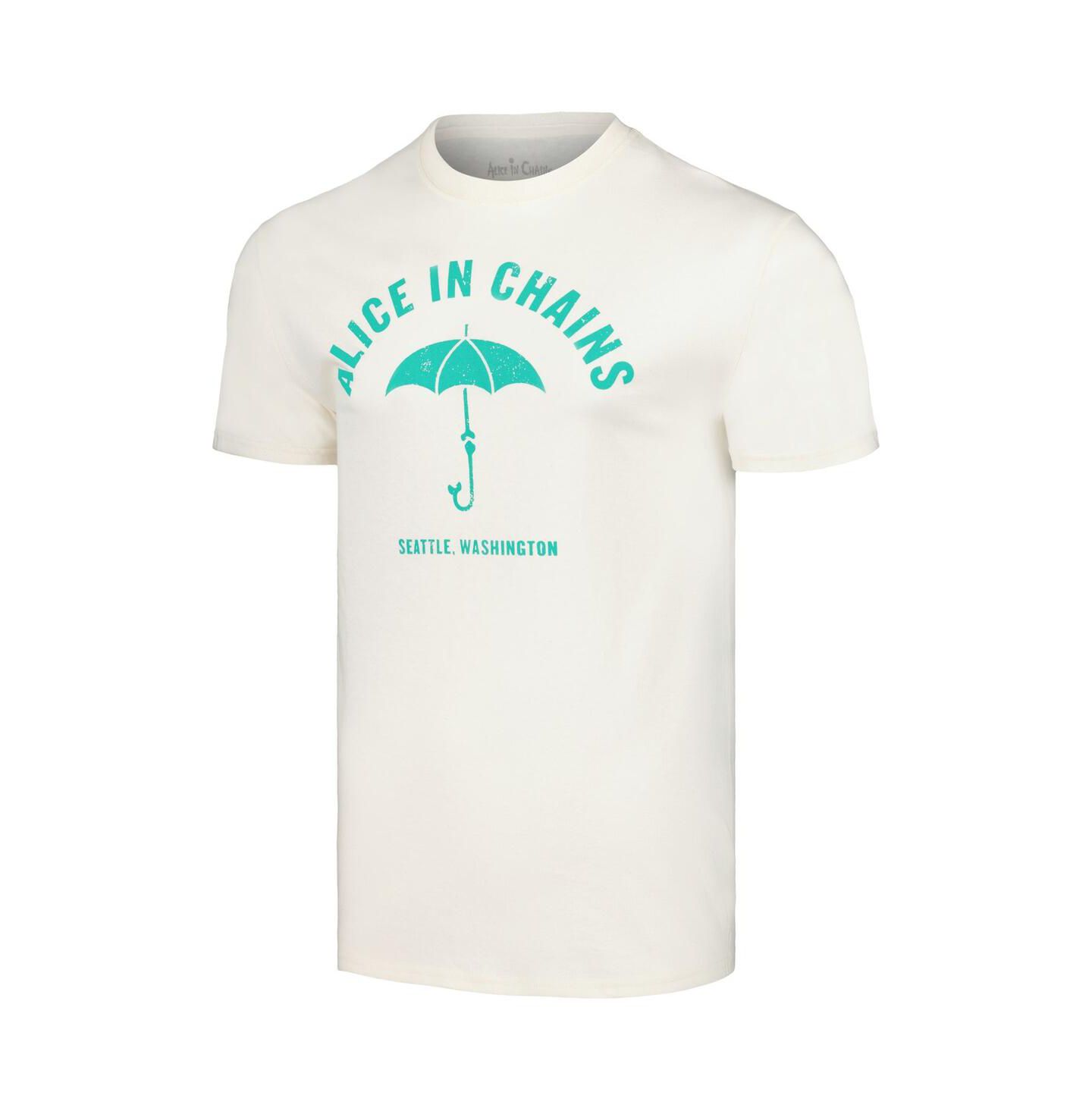 Мужская футболка Manhead Merch Cream Alice in Chains Umbrella — фото 3