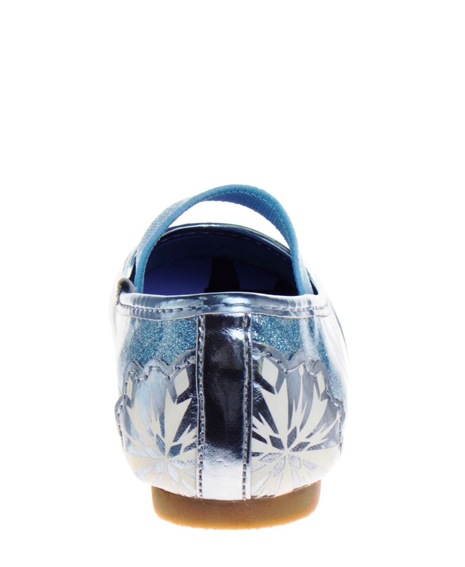 Big Girls Frozen Flat Shoes ( 6 to 11 ) Fun Character Design Easy On/Off Comfort Fit Dress Style Sparkly Detail
