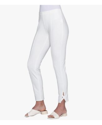 Women's Stretchy Pull On Criss cross Ankle Leggings