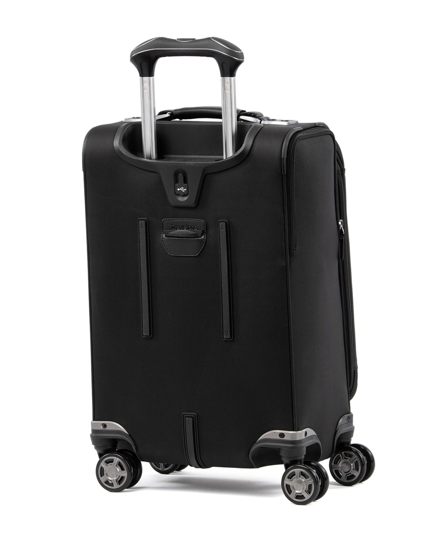 Чемодан Travelpro Platinum Elite Business Plus 20" Carry-on Spinner, цвет: Теневой чёрный — фото 5
